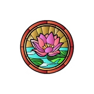 Stained Glass Lotus